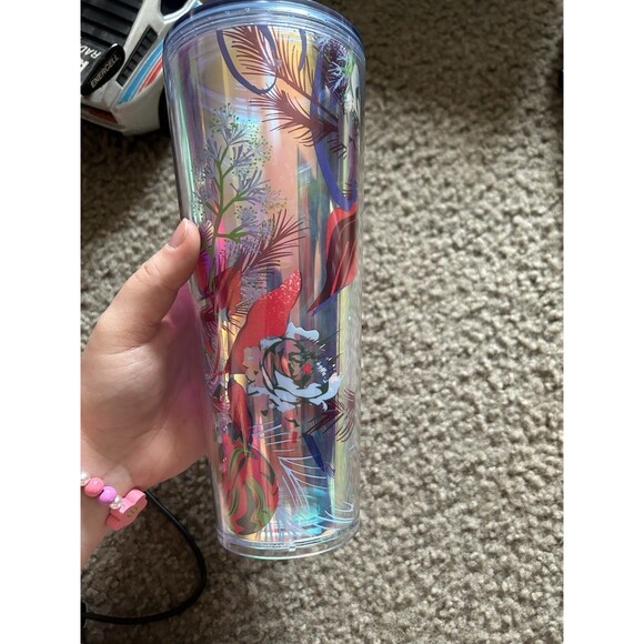 Starbucks Holiday 2023 Rose Venti Cold Cup Tumbler - Picture 4 of 8